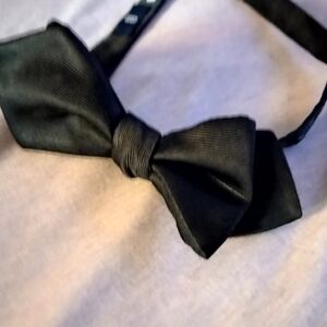 THEBLKTUX Black Bow Tie
